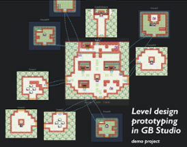 Level Design Prototyping in GBStudio example project Image