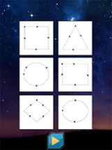 Draw Geometric Shapes Tracing Game Image