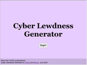 Cyber Lewdness Generator Image