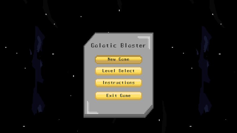 Galactic Blaster Game Cover