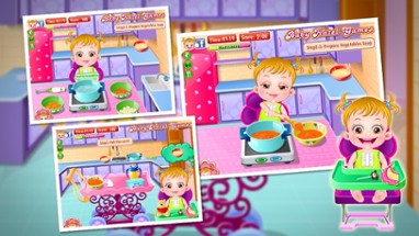 Baby Hazel Kitchen Time Image