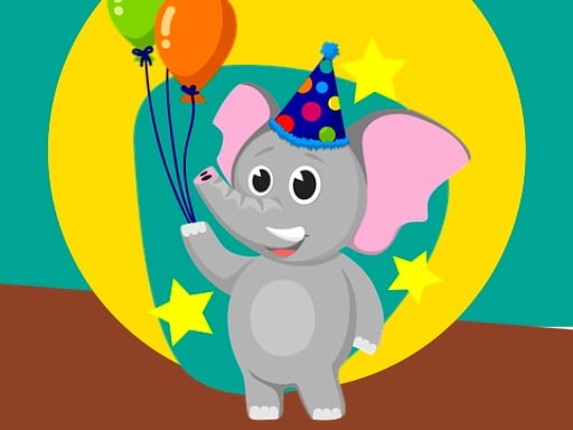 Funny Elephant Style Jigsaw Game Cover