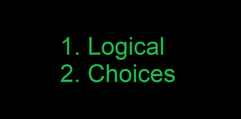 Logical Choices Game Cover