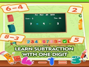 Subtraction Mathematics Games Image