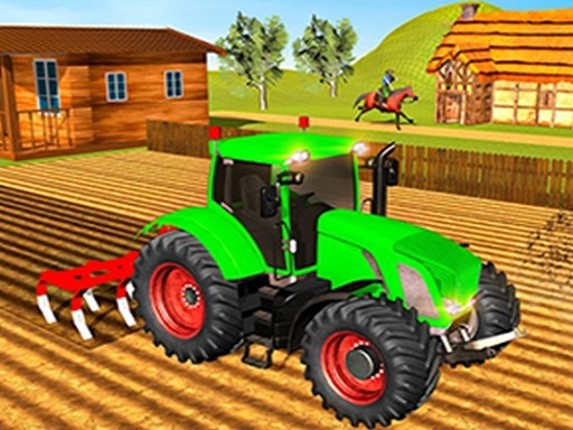 US Modern Farm Simulator : Tractor Farming Game Game Cover