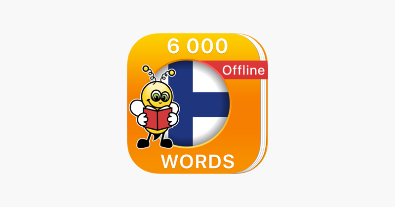 6000 Words - Learn Finnish Language &amp; Vocabulary Game Cover