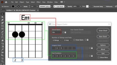 Chord Diagram Creator for Adobe Illustrator Image