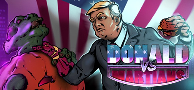 Donald VS Martians Game Cover