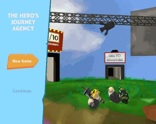 The Hero's Journey Agency Game Cover