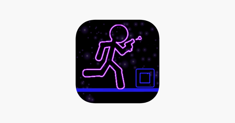 Glow Stick-Man Run : Neon Laser Gun-Man Runner Race Game For Free Game Cover