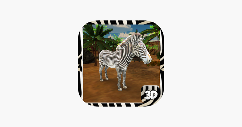 Zebra Simulator &amp; Animal Wildlife Game Game Cover