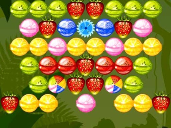 Bubble Shooter Fruits Candies Game Cover