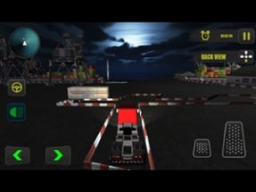 Night Truck Parking Driver 3D – Highway Garage Image
