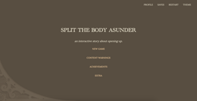 Split the Body Asunder Image