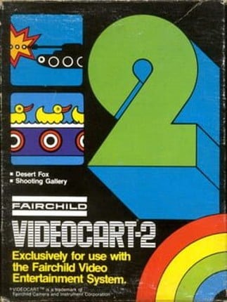 Videocart-2: Desert Fox & Shooting Gallery Game Cover