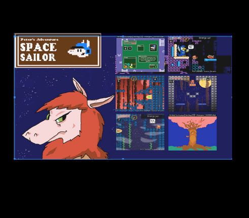 Peter's Super Space Sailor Game Cover