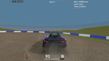 RRevo - a godot simcade car racing game Image