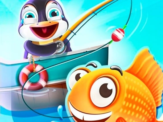 Penguin Deep Sea Fishing Game Cover