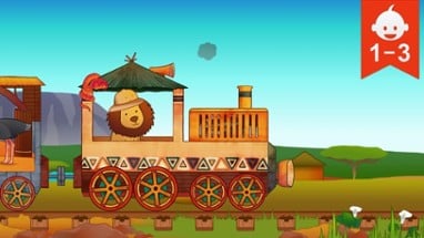 Safari Train for Toddlers Image