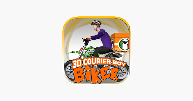 3D Courier Boy Biker Game Cover