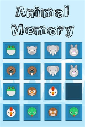 Memotest Animal Memory Game Cover