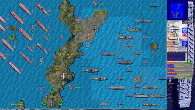 Battleships and Carriers - Pacific War Image