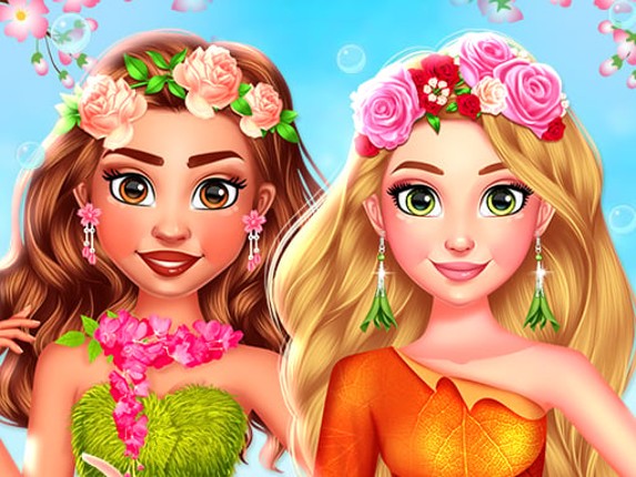 BFFs Flowers Inspired Fashion Game Cover