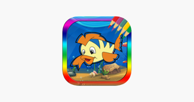 Fantasy UnderWater Coloring Book for Toddlers Game Image