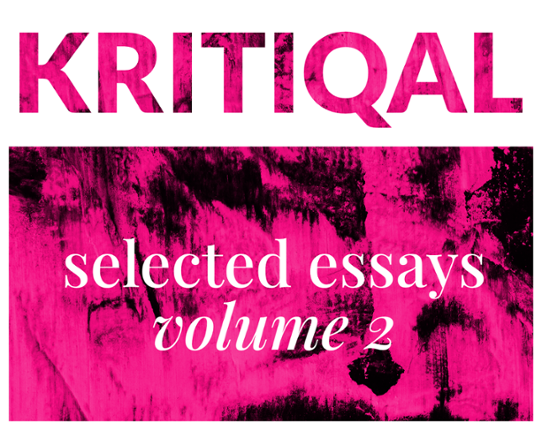 KRITIQAL: selected essays, volume 2 Game Cover
