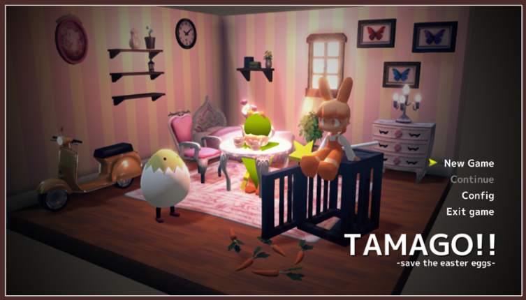 TAMAGO!! -save the easter eggs- Game Cover