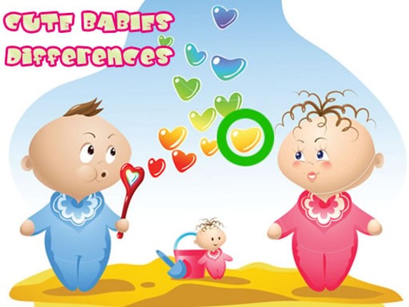 Cute Babies Differences Game Cover