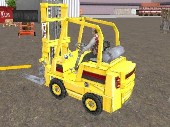 Driving Forklift Sim Game Cover
