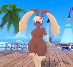 Big Eared Bunny Avatar and Animation Rig (PC ONLY) Image