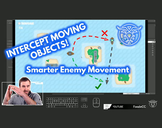 Intercept Moving Objects! Smarter Enemy Movement Tutorial Game Cover