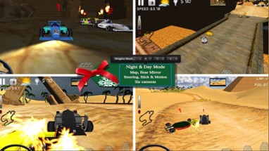 Kart Racing 3D Best Desert Drag Sprint Race Gear Image