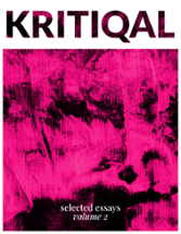 KRITIQAL: selected essays, volume 2 Image