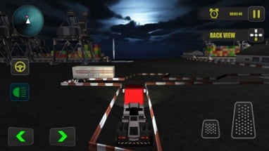Night Truck Parking Driver 3D – Highway Garage Image