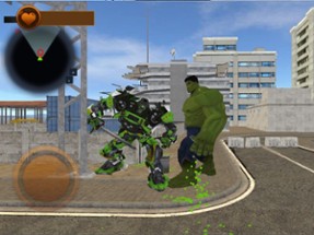 Superhero War vs Robot Rit Image