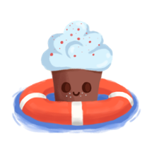 cupcake boating Image