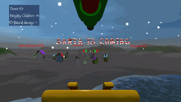 Santa Is Coming Game Cover