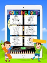 Halloween &amp; Witch Coloring Book - Drawing Ghost for kids Image