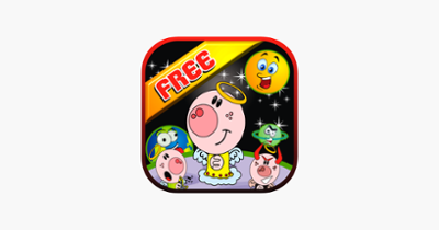 Puzzles FREE. Play with planets, monsters, angels and other characters! Image