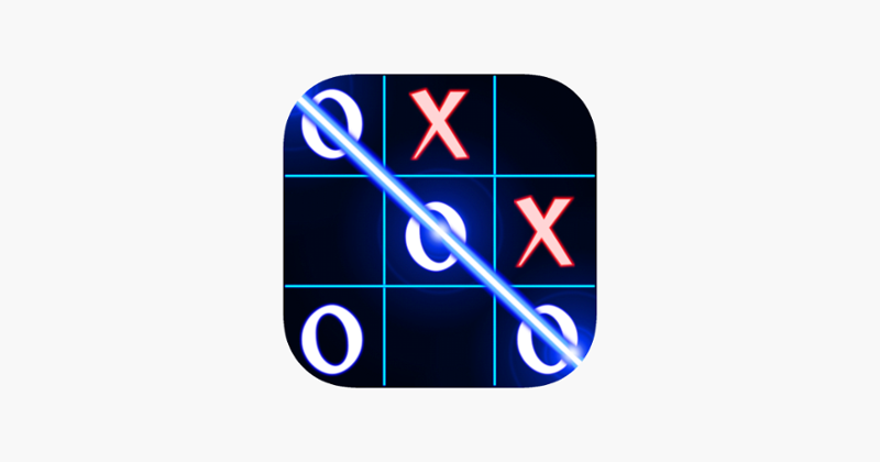 Tic Tac Toe - Glow, XO Game Game Cover