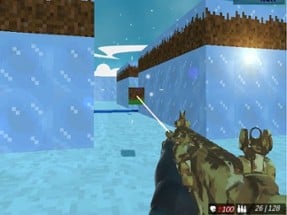 Blocky Swat Shooting IceWorld Multiplayer Image