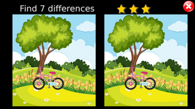 Find 7 Differences Spring Image