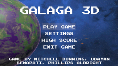 Galaga 3D Image