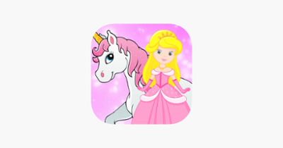 Princess Pony Jigsaw Puzzle for Toddlers and Girl Image