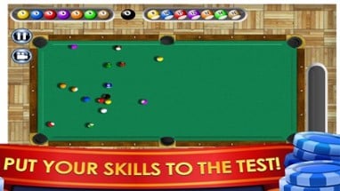 3D Ball Table - Billiard Night Image