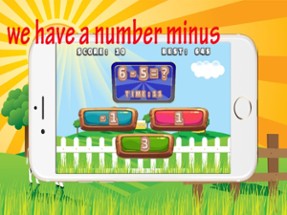 Animal Farm Math Game for kids Image