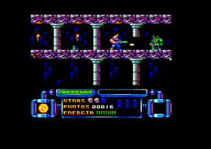 Galactic Tomb (Amstrad CPC) Image